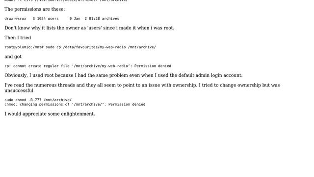 Unix & Linux: Cannot create regular file permission denied смотреть онлайн
