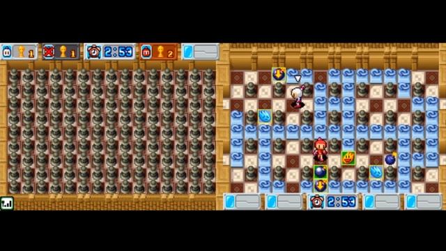 Bomberman: Land Touch! 2 (Melon DS) - WFZwei Online Gameplay 2018 смотреть онлайн