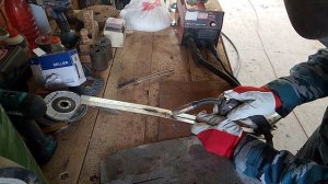 сварочный безгазовый полуавтомат,пробуем варить