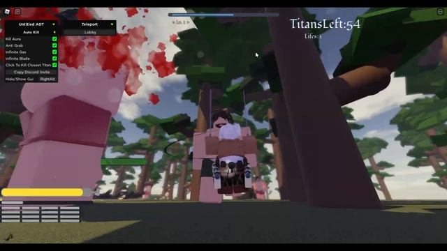 [Update] Roblox Untitled Attack on Titan Script - KillAura | Inf Gas | Inf Blade & More смотреть онлайн