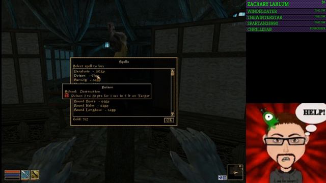 TES Morrowind - Vanilla #5 - Taking A Break From Skyrim Tonight смотреть онлайн