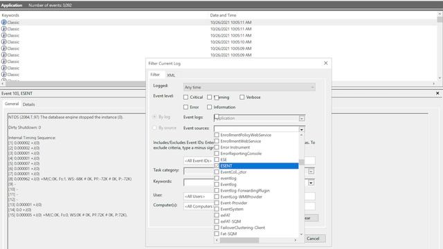 Detecting NTDS.DIT Theft - ESENT Event Logs смотреть онлайн