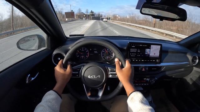 2023 Kia Forte GT-Line - POV Driving Review смотреть онлайн