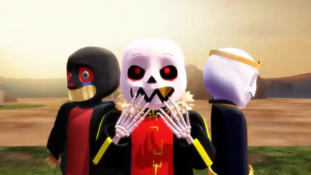 [MMD Undertale AU] START DASH!! (Killer Sanses) Halloween Edition смотреть онлайн