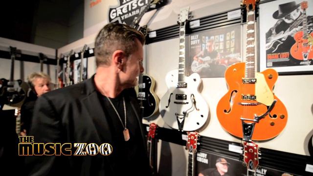 Billy Duffy's Gretsch Signature G7593T White Falcon NAMM 2013 смотреть онлайн