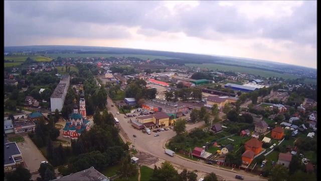 Константиново с высоты полета птиц )) снято на Hubsan H501Ss смотреть онлайн