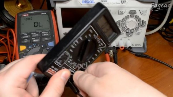 Калибровка мультиметра Mastech M-838