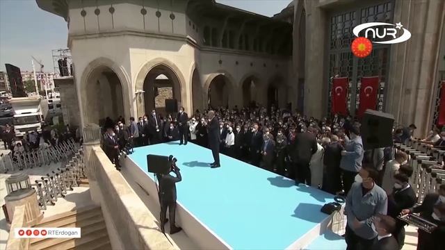 Эрдоган открыл самую знаковую мечеть! смотреть онлайн