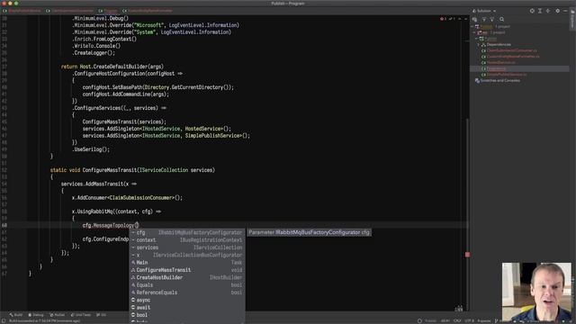 MassTransit Commute - Publish смотреть онлайн