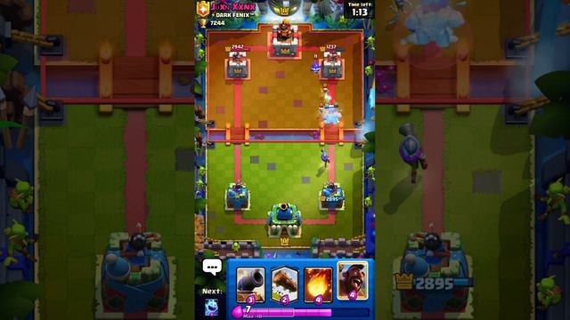 TROLLING IN CLASH ROYALE WITH HOG RIDER 2.6 CYCLE смотреть онлайн