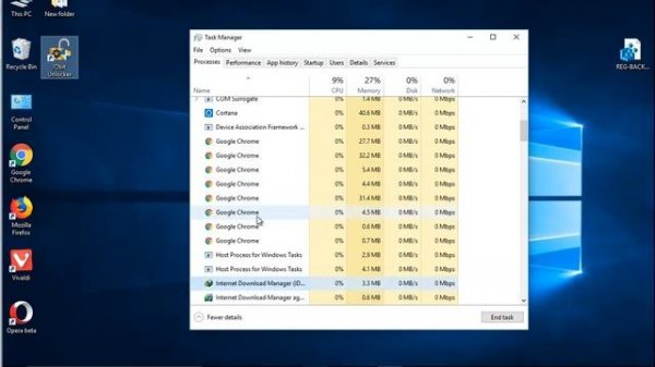 Uninstall IObit Unlocker 1.1 on Windows 10 Creators Update