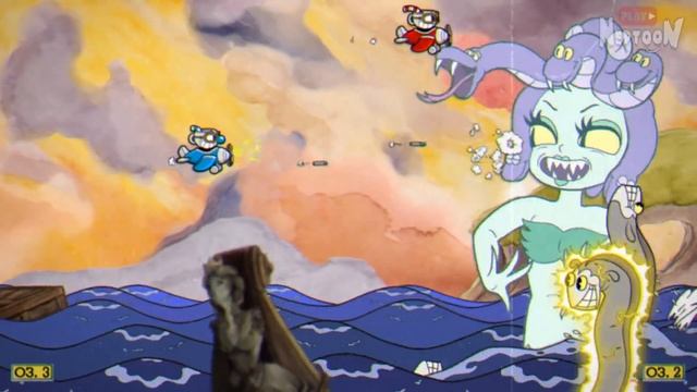 Cuphead 2 PLAYERS CO-OP Прохождение #8 ✅ КАК ОНА НАС ДОСТАЛА! смотреть онлайн