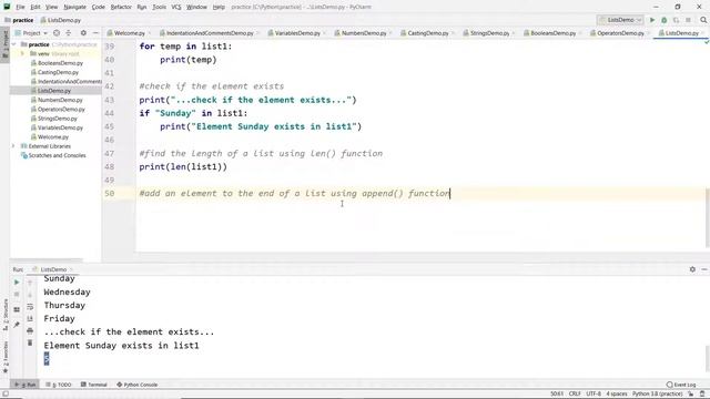 Python Tutorial for Beginners | Lists in Python смотреть онлайн