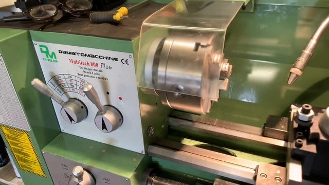 Recensione Tornio MULTITECH 800plus Damato Macchine