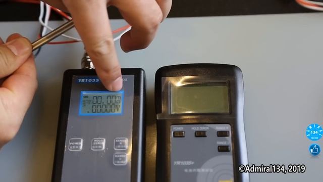 Сравнение тестеров аккумуляторов YR1035 и YR1035+ смотреть онлайн