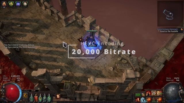 AV1 vs HEVC Encoding Path of Exile смотреть онлайн