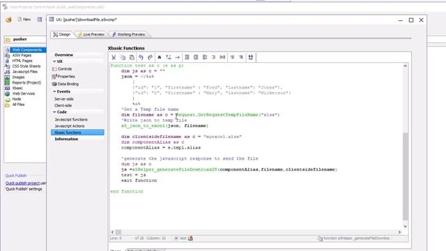 Generate a File in an Ajax Callback and then Download It смотреть онлайн