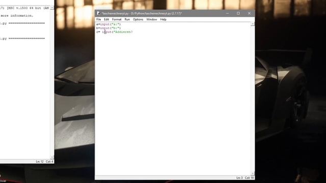 Taschenrechner in 5 Minuten programmieren Python смотреть онлайн