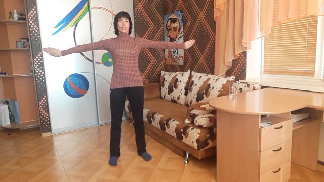 Разминка суставов. Восьмёрки. Оздоровительная гимнастика Цигун. Лаврека Марина. смотреть онлайн