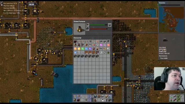 Factorio (Steam Release) w/ Bob's Modds (and others) pt 6 смотреть онлайн