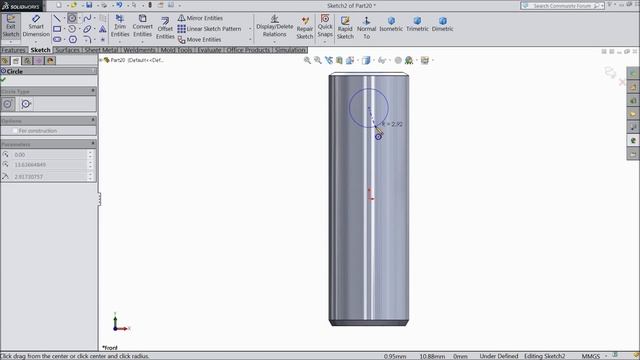 SolidWorks tutorial | Sketch Radial Engine in SolidWorks смотреть онлайн