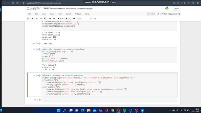 Beste Canbolat 9-B Python Kod Çalışması Part-2 смотреть онлайн