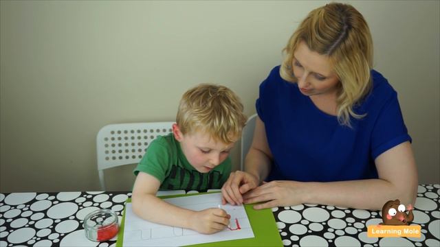 Writing Letter 'n' - Phonics Sounds for Kids Phase 1 смотреть онлайн