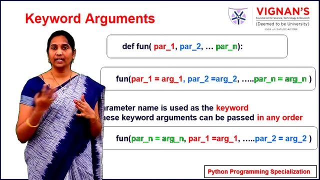 Positional, Keyword and Default Arguments to Python Functions смотреть онлайн