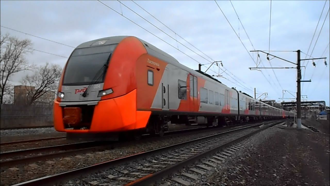 Ласточка ЭС1-031 (с ЭС1-004) Нижний Новгород - Москва смотреть онлайн