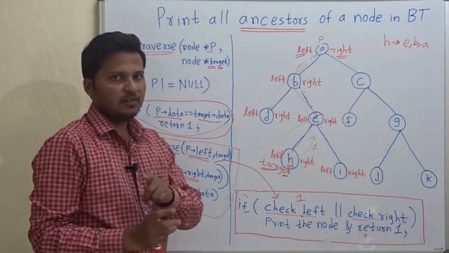 Print ancestors of a node in Binary tree смотреть онлайн