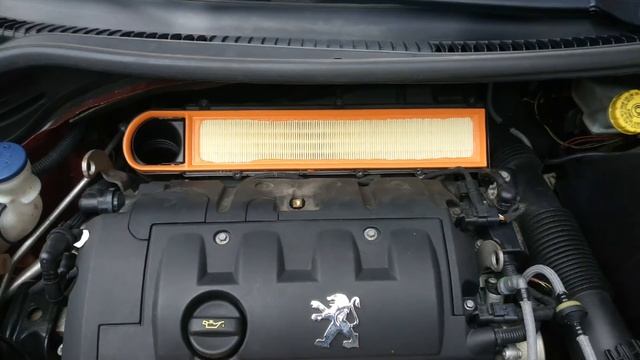 Peugeot 207 cc Luftfilter tauschen смотреть онлайн