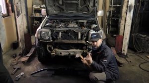 Ставим силовые бампера на Suzuki Jimny.