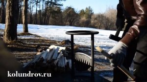 ? Ручной дровокол KOLUNDROV — 2