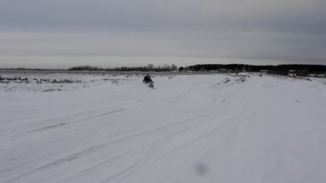 на защите за снегоходом)) смотреть онлайн