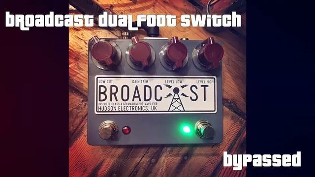 Hudson Electronics Broadcast And Broadcast Dual Foot Switch Tones