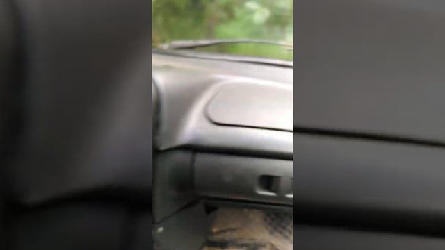 Моя машина после угона😔😔😔