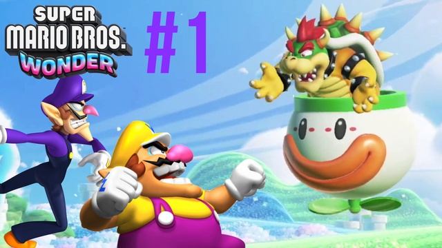 THE RETURN OF KING ASSHOLE! - Super Mario Bros Wonder World 1 Boss - Wario & Waluigi смотреть онлайн