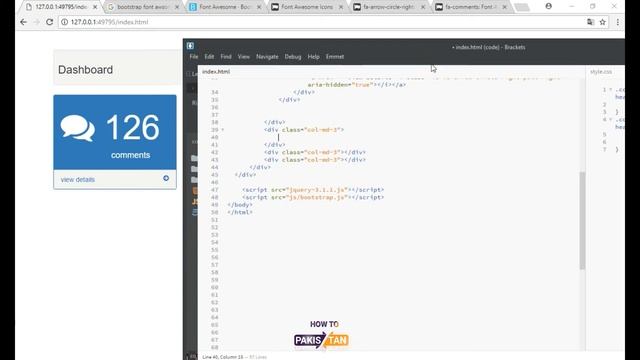 Panel in Bootstrap - Bootstrap Tutorials for Beginners(Urdu/Hindi)-Class 19 смотреть онлайн