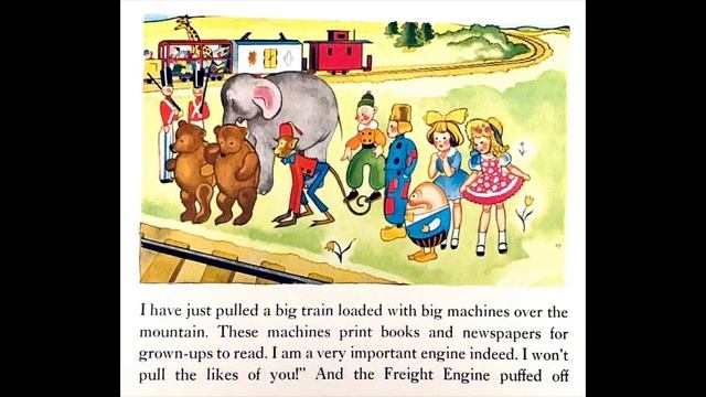 The Little Engine that Could by Watty Piper Read Aloud смотреть онлайн