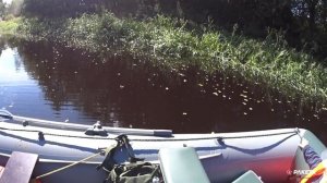 Простое крепление бака в лодке ПВХ