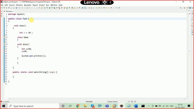 #61 Nested Class In Java | Inner Class, | Static, Non-Static, Local, Anonymous Nested class In Jav смотреть онлайн