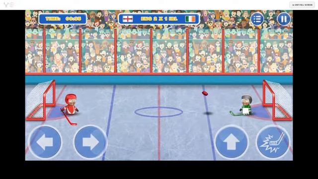 PUPPET HOCKEY BATTLE (flash game) смотреть онлайн