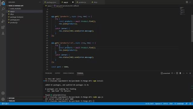 Build and Dockerize a CRUD RESTful API using NodeJS and MongoDB from Scratch | For Beginners смотреть онлайн