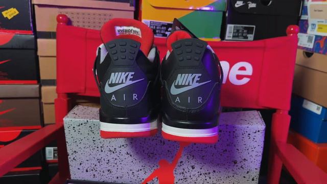 Nike Sent Me Used Jordan 4 Bred Reimagined - Unboxing/On-Feet!!! *Bred 2019 Comparison* смотреть онлайн