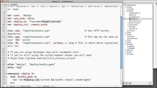 Basic Deployment with Capistrano смотреть онлайн