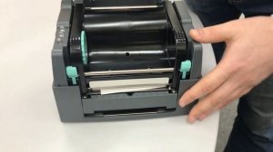 Распаковка и комплектация принтера Godex G530UES с отделителем этикеток.