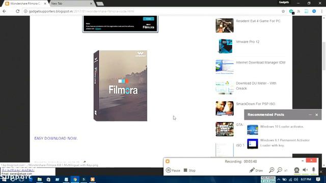 Wondershare Filmora Creck 1000% working proof смотреть онлайн