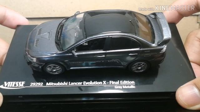 1:43 Vitesse Mitsubishi Lancer Evolution 10 Final Edition смотреть онлайн