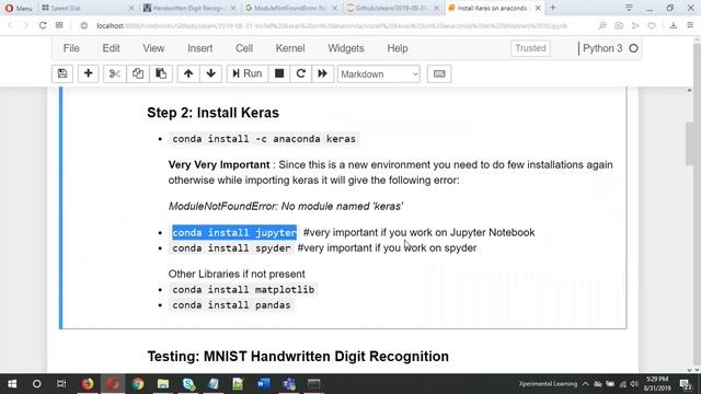 Python - How to install KERAS library in Anaconda ? смотреть онлайн