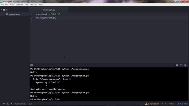 Learning Python | Real World Application| 011 Variables смотреть онлайн